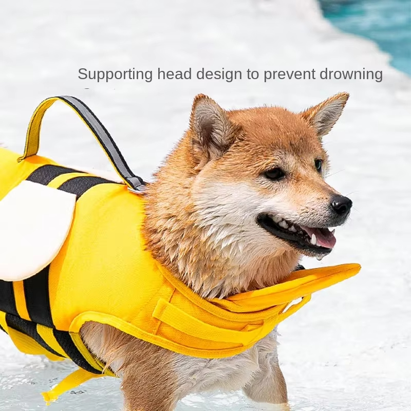Life Jacket Buoyancy - 부력 강아지 구명조끼 꿀벌 디자인 수영