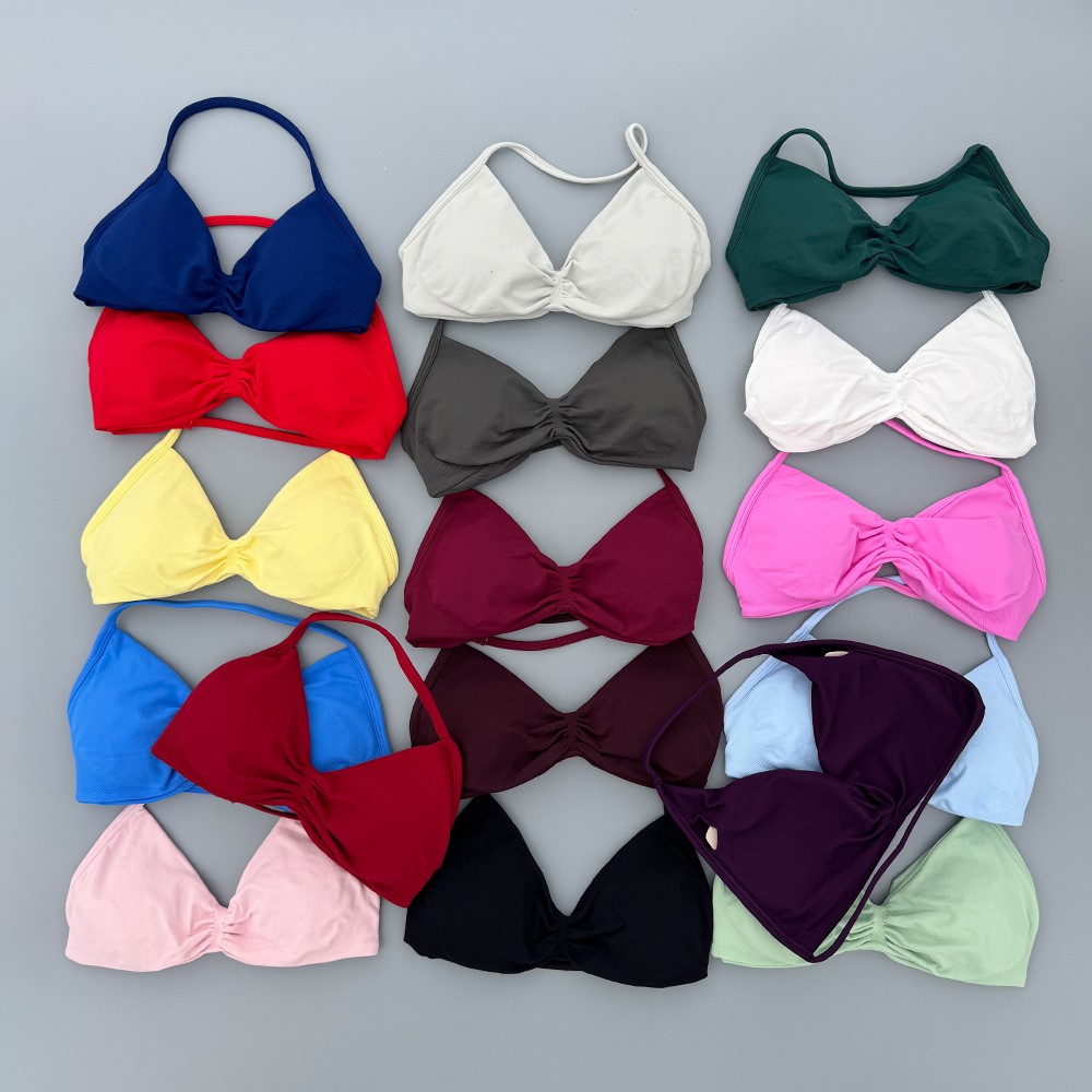 Aquatic Sports Bra - 스트랩 브라 짐 탑 여성용 하이