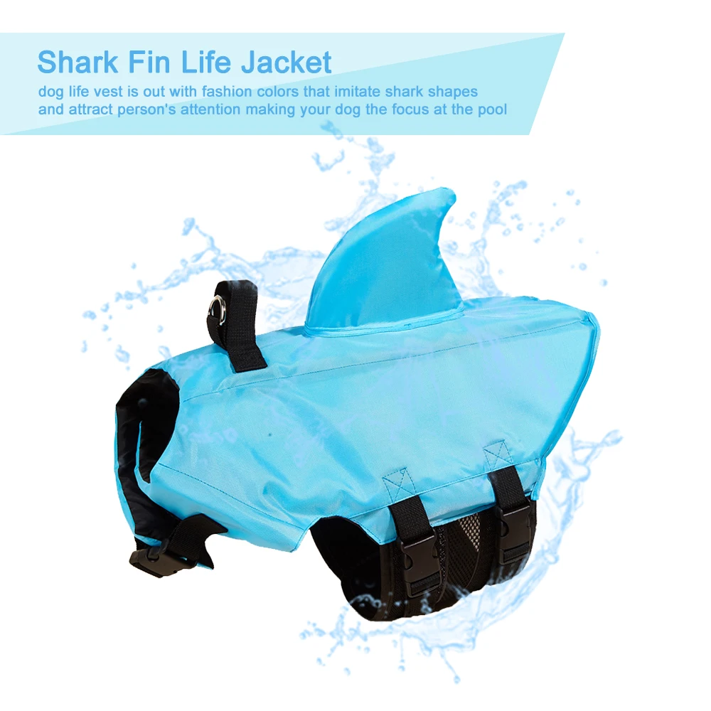 2026 샤크핀 강아지 구명조끼 강화된 부력 소형견 수 - Life Jacket Buoyancy 리뷰 및 가격