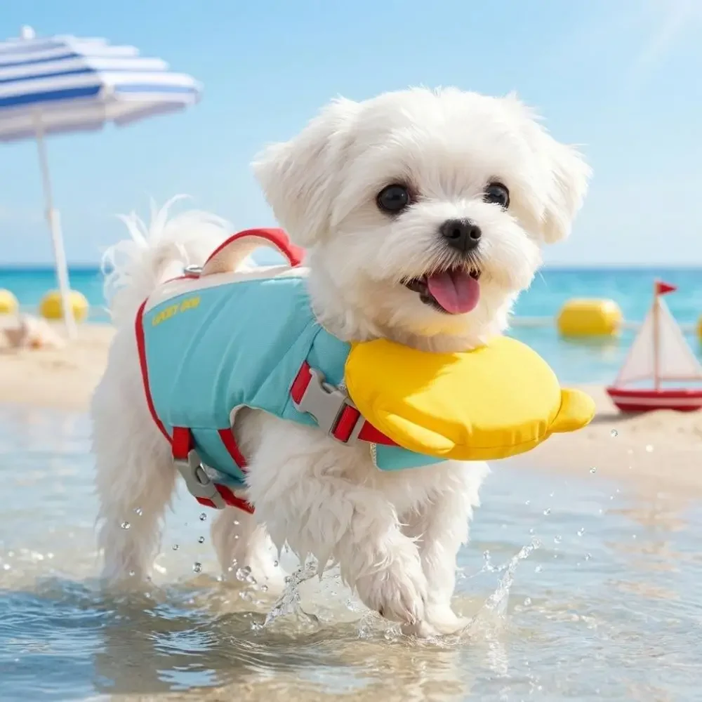 강력한 부력 개 구명조끼 방수 조절 가능 개 수영복 통 - Life Jacket Buoyancy 리뷰 및 가격